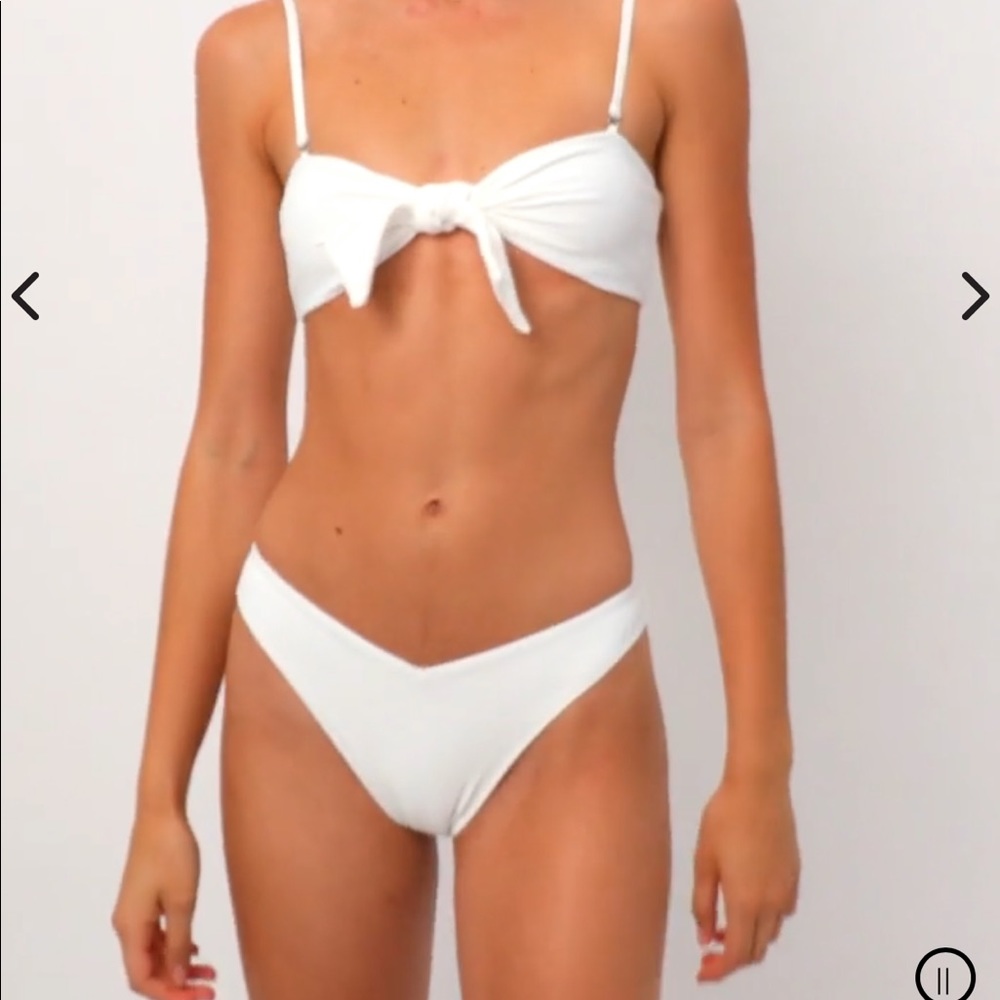ENZO HIGH CUT CHEEKY BIKINI BOTTOM